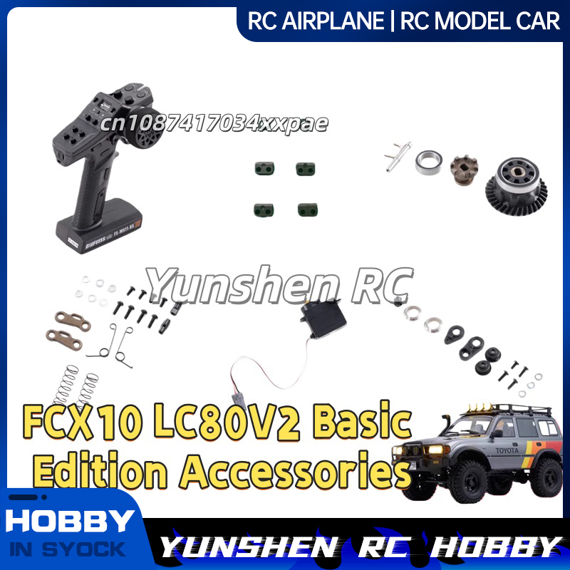 Model Kit Land Rover - Fcx10 Lc80v2 Basic Edition Land Rover