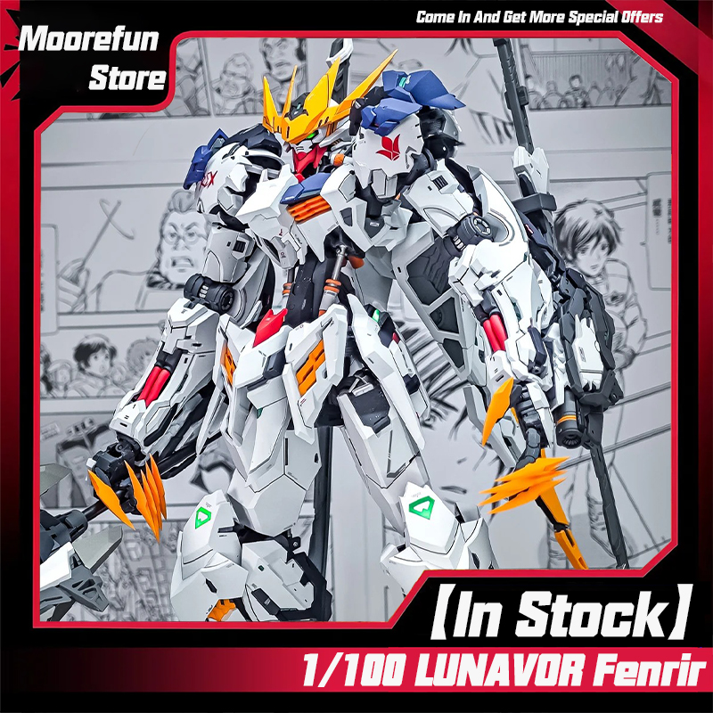 Model Kit Gundam Barbatos - 【IN STOCK】LUNAVOR MG 1/100 Wolf King