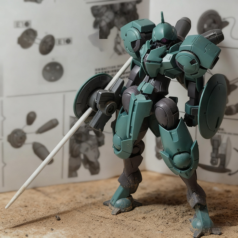 Model Kit Gundam Barbatos - HG 1/144 HEINDREE CFP-010 The Witch