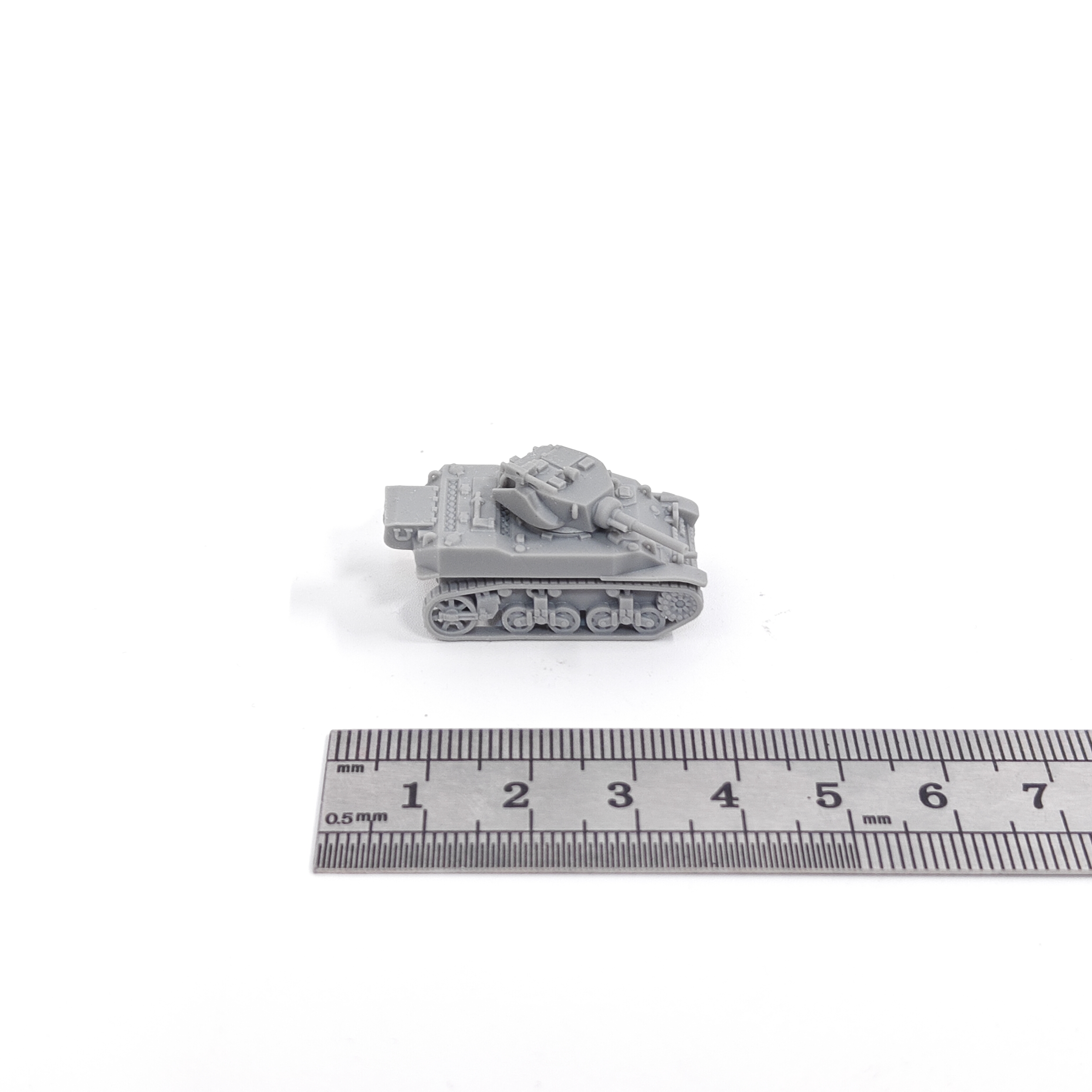 Model Kit Motor Nuclear - 1/144 Scale M5A1 Stuart Light Tank