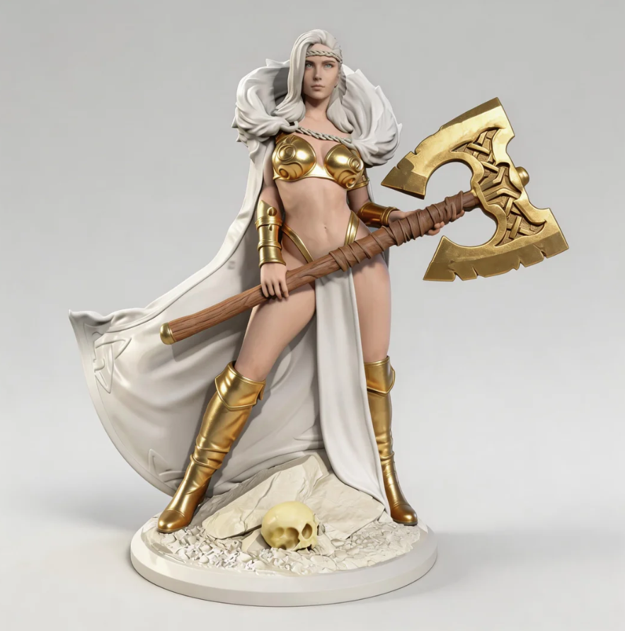 Model Kit Waifu - Human height 38mm 50mm 75mm Resin