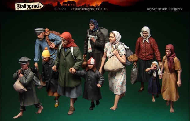 Model Kit Cangdao - 1/35 model kit resin kit Civilians