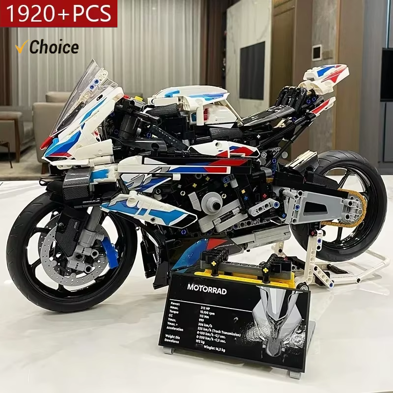 Model Kit Motor Nuclear - New 1920pcs Car Toy Motorcycle Building