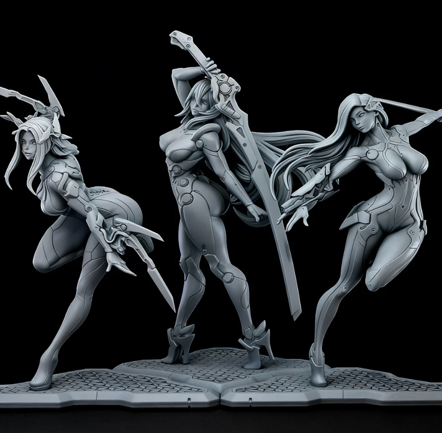 1/24  (3 people) Resin model c - Model Kit Waifu 리뷰 및 가격