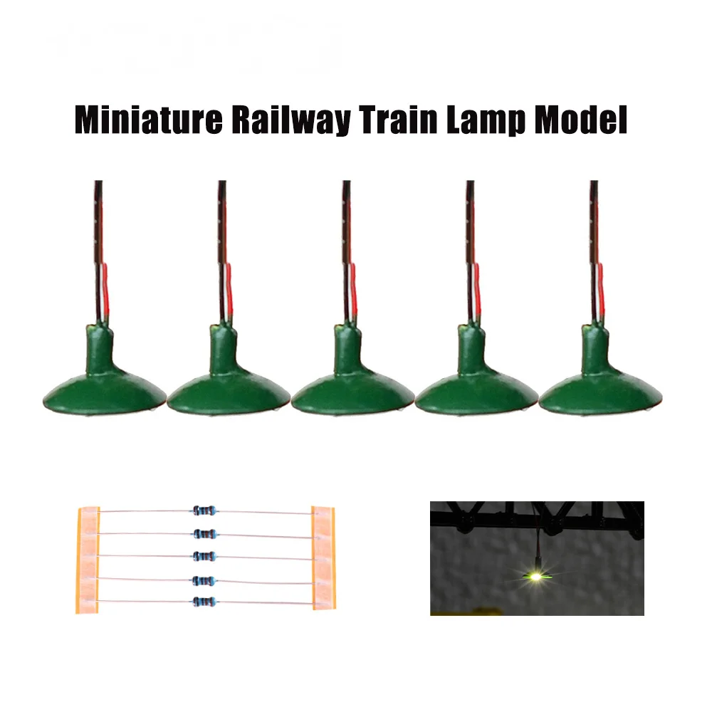 5PCS Miniature Wall Lamp Model - Model Kit Locomotive 리뷰 및 가격