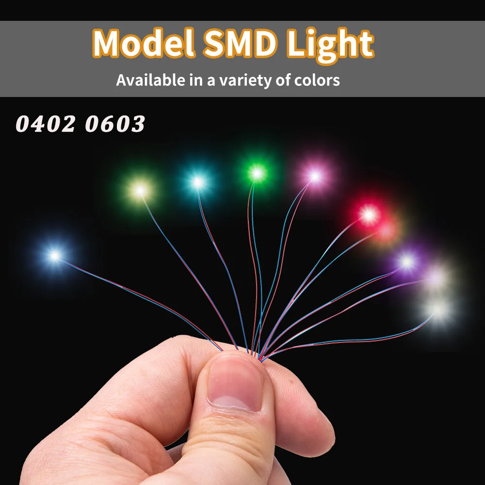 5PCS 3V LED 0402 0603 SMD Lamp - Model Kit Locomotive 리뷰 및 가격