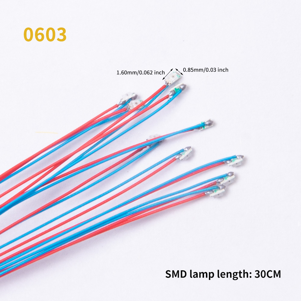 5PCS 3V LED 0402 0603 SMD Lamp - Model Kit Locomotive 리뷰 및 가격