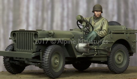 1:35 Resin kit  US Jeep Driver - Model Kit Cangdao 리뷰 및 가격