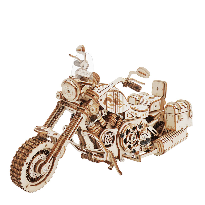 Robotime Motorcycle Puzzle 3D  - Model Kit Motor Nuclear 리뷰 및 가격