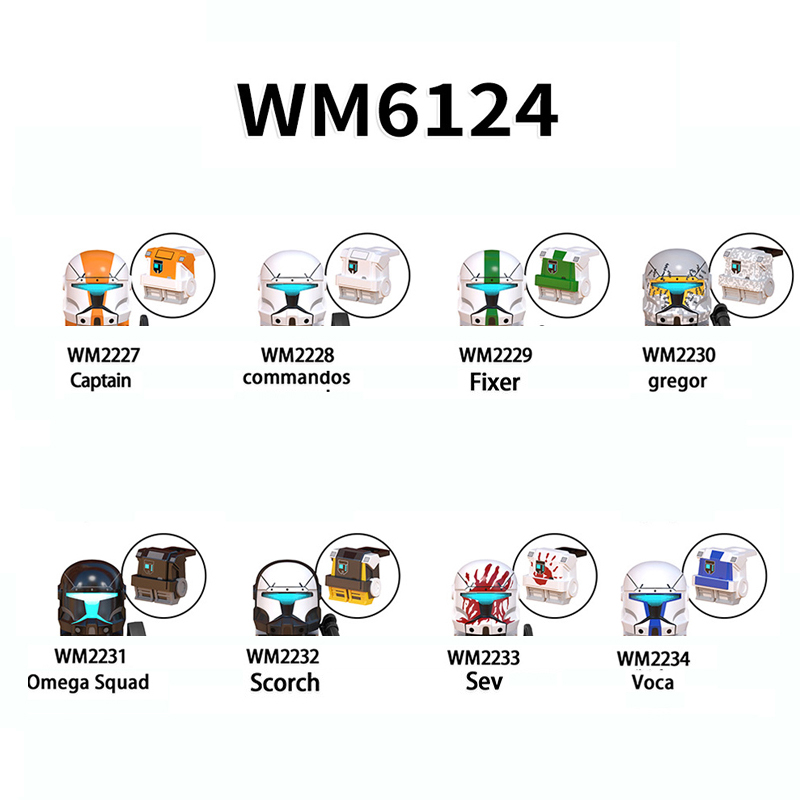 WM6124 Building Blocks 8 pcs/s - Model Kit Omegamon 리뷰 및 가격