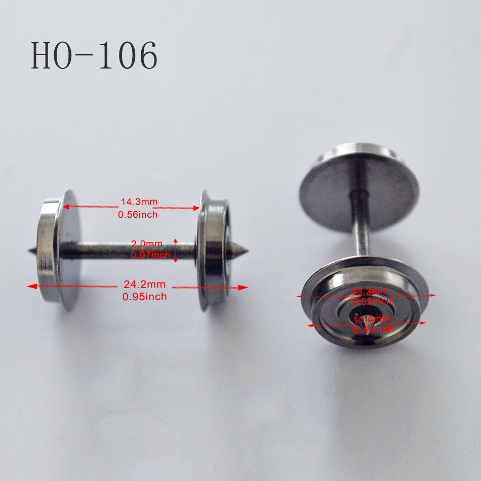 HO 1:87 Metal wheels for Model - Model Kit Locomotive 리뷰 및 가격