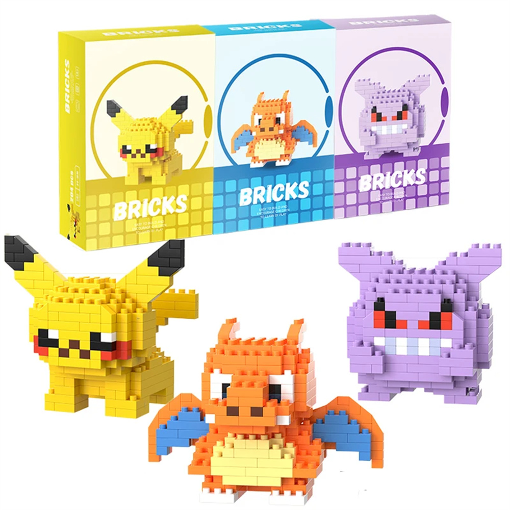 Pokemon Micro Building Blocks  - Model Kit Walmart 리뷰 및 가격