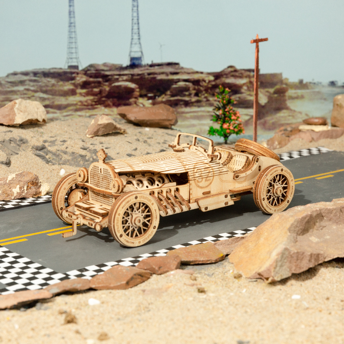 Robotime Rokr Classic Car 3D W - Model Kit Locomotive 리뷰 및 가격