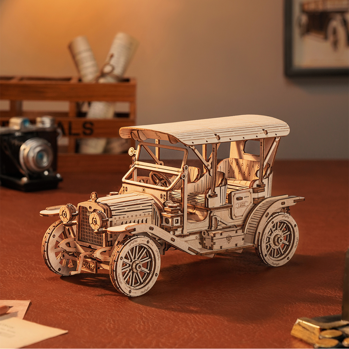 Robotime Rokr Classic Car 3D W - Model Kit Locomotive 리뷰 및 가격