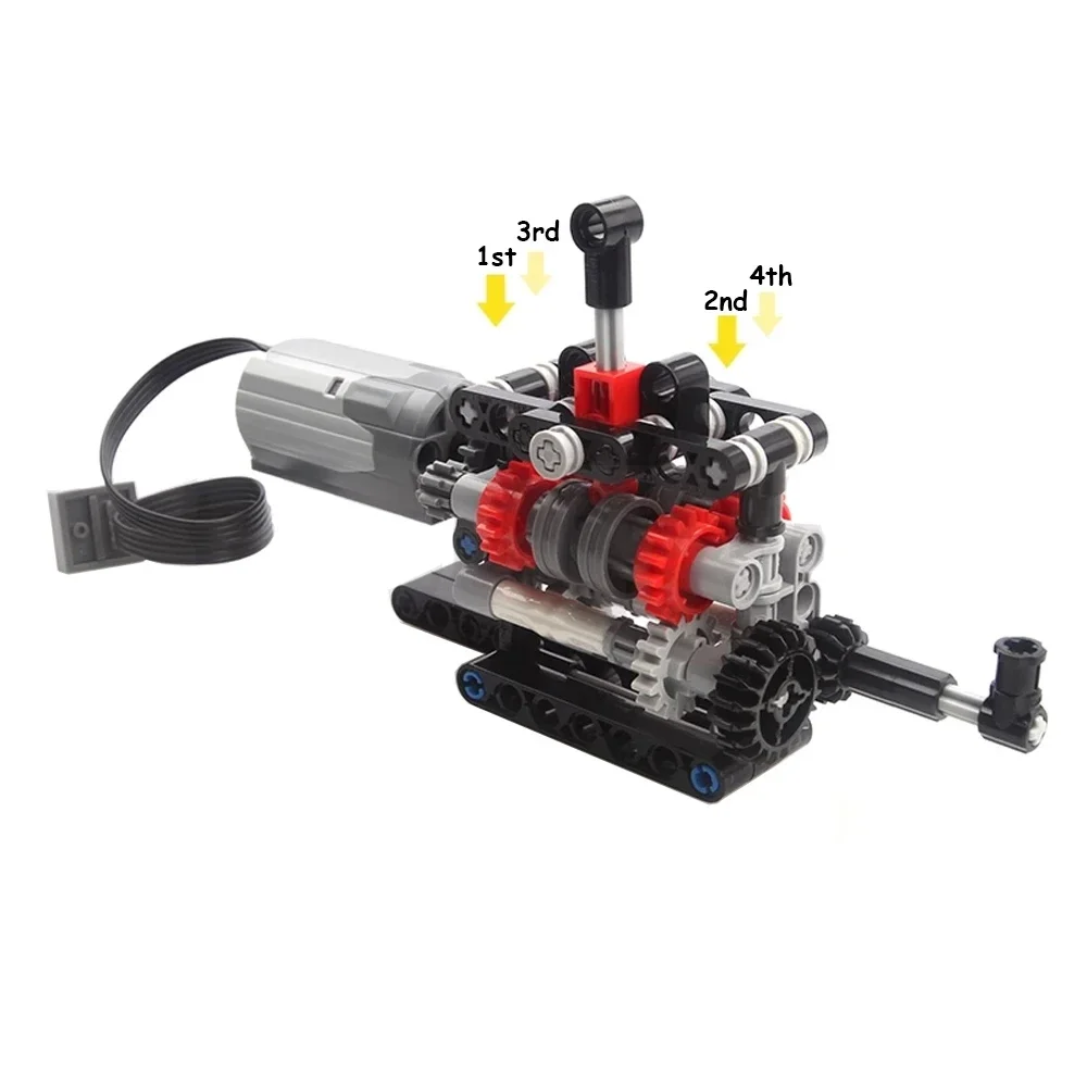 MOC High-tech 4 Speeds Gearbox - Model Kit Walmart 리뷰 및 가격