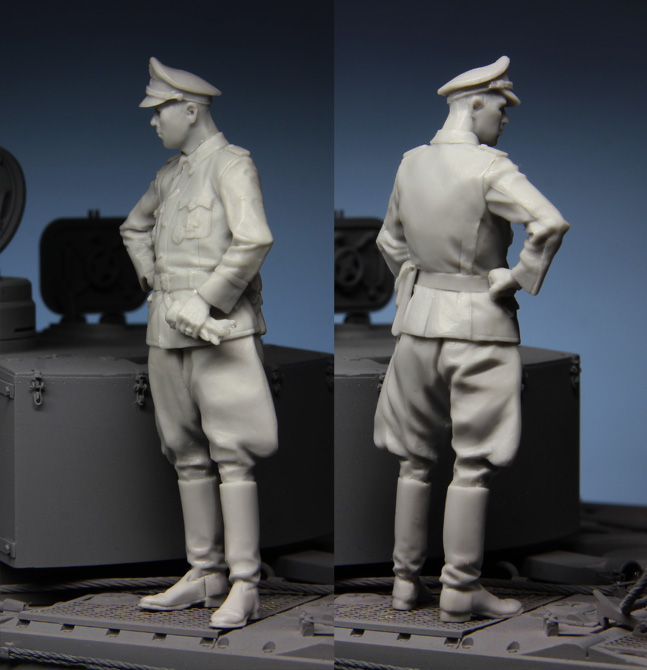 1:35 Resin kit  officer in Kur - Model Kit Cangdao 리뷰 및 가격
