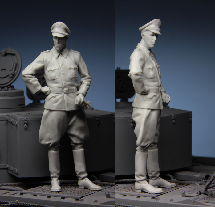 1:35 Resin kit  officer in Kur - Model Kit Cangdao 리뷰 및 가격