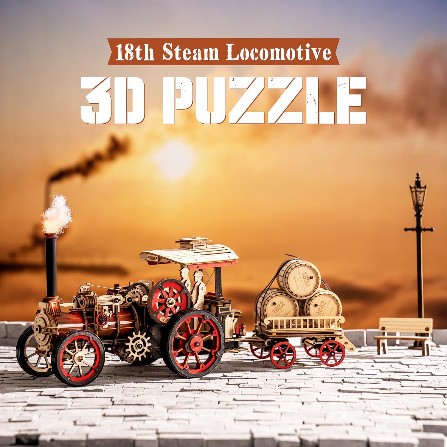 Robotime Rokr Car Model Buildi - Model Kit Locomotive 리뷰 및 가격