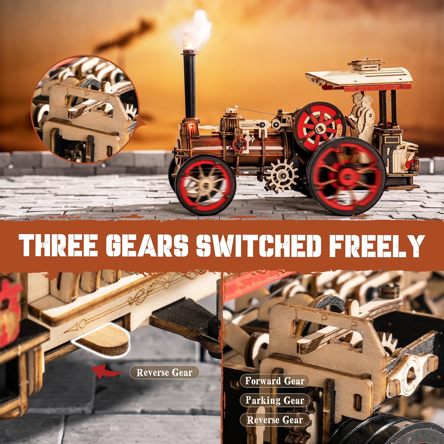 Robotime Rokr Car Model Buildi - Model Kit Locomotive 리뷰 및 가격