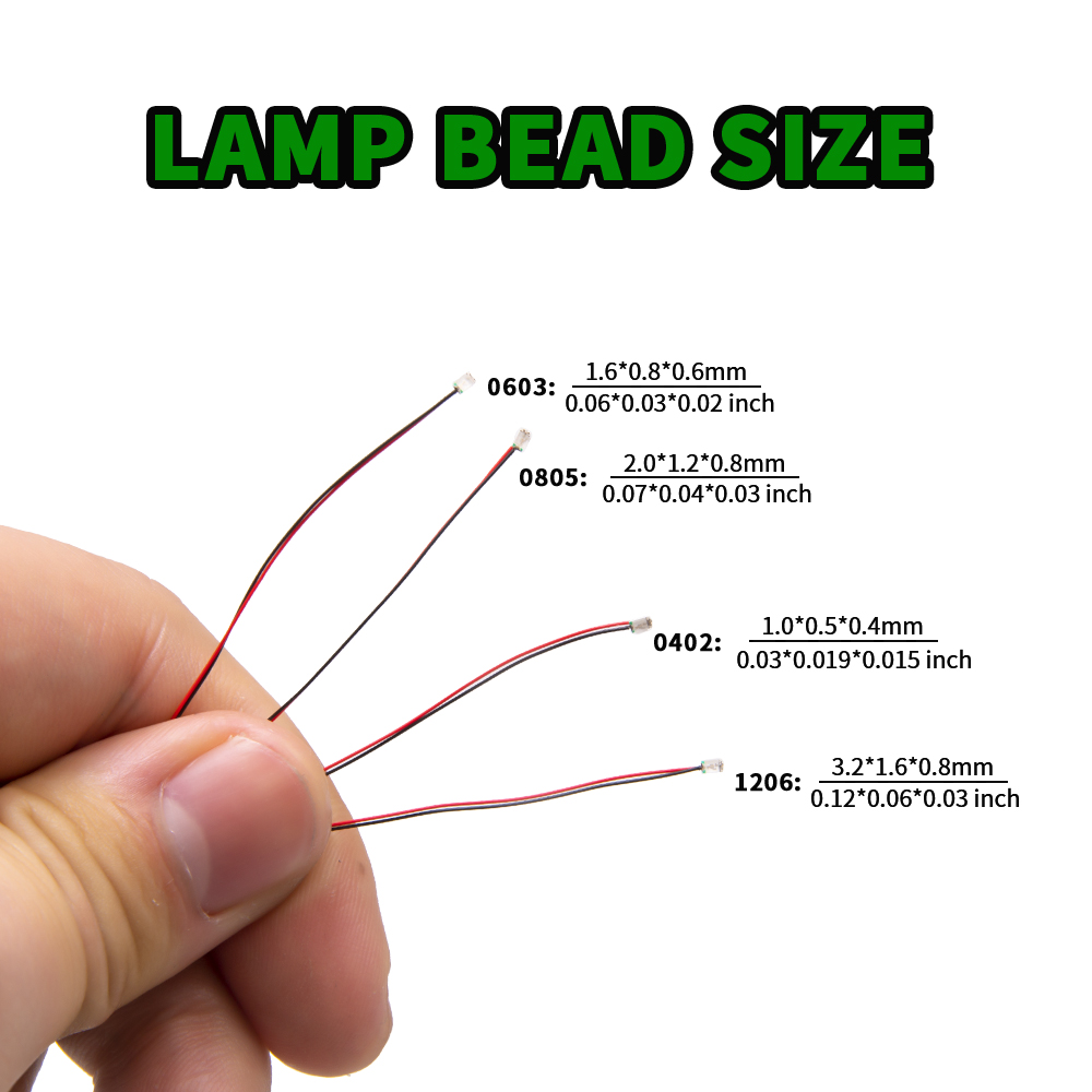 10pcs/Set Micro LED Lamp Chips - Model Kit Locomotive 리뷰 및 가격