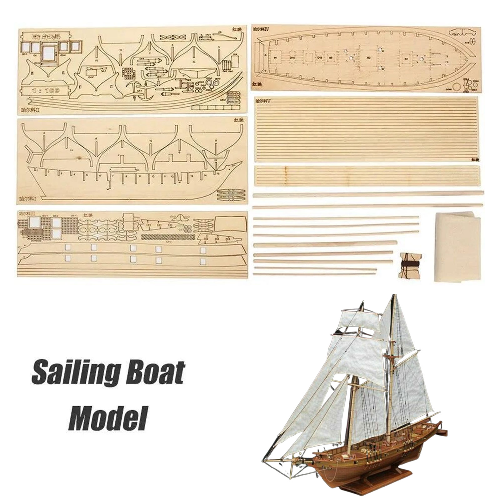 【Halcon Sailboat Wooden Model  - Model Kit Land Rover 리뷰 및 가격