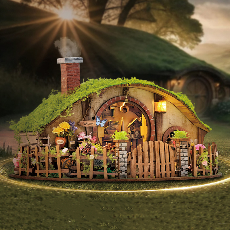 Wooden DIY Magic Ring Dollhous - Model Kit Walmart 리뷰 및 가격