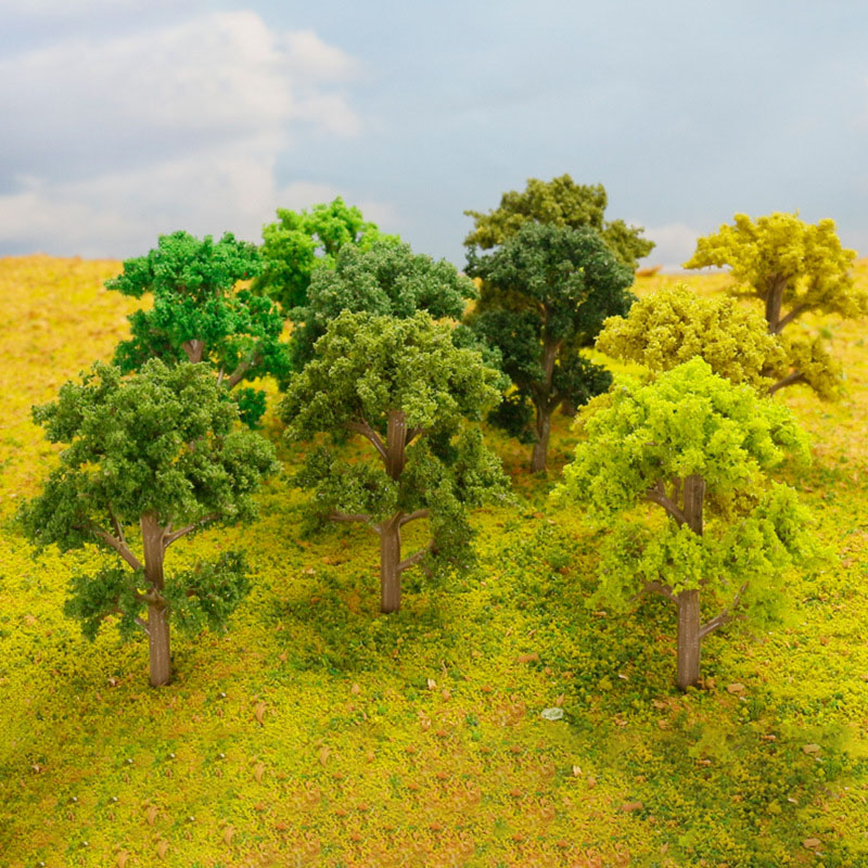 10pcs 5.5CM Trees Model Train  - Model Kit Locomotive 리뷰 및 가격