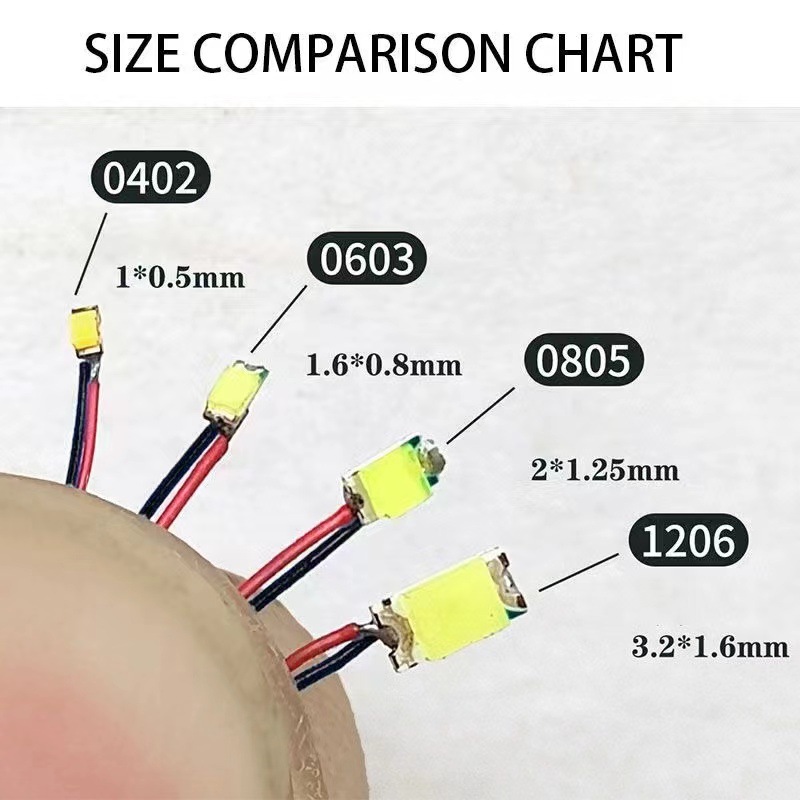 10Pcs 0402 0603 0805 1206 SMD  - Model Kit Locomotive 리뷰 및 가격